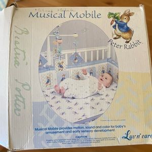 Vintage Peter Rabbit Musical Mobile